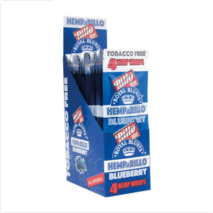 Royal Blunts Royal Blunts Hemparillo - Blueberry 15 x 4 stuks