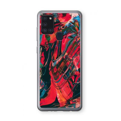 Endless Descent: Samsung Galaxy A21s Transparant Hoesje