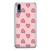 Ondersteboven verliefd: Huawei P20 Transparant Hoesje