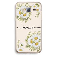Daisies: Samsung Galaxy J3 (2016) Transparant Hoesje