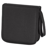 Hama nylon wallet 32 cd zwart red - thumbnail
