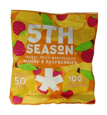 Freeze dried mango & raspberry