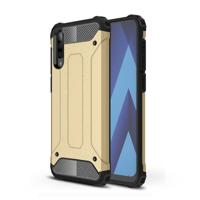 Magic Armor TPU + PC combinatie Case voor Galaxy A70 (goud)