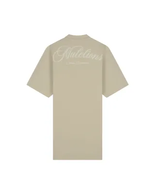 Malelions Kylie T-Shirt Dress Dames Beige - Maat S - Kleur: Beige | Soccerfanshop