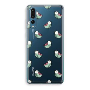 Vogeltjes: Huawei P20 Pro Transparant Hoesje