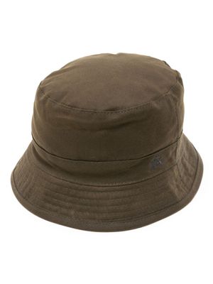 Baracuta bob en coton à logo brodé - Marron