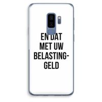 Belastinggeld: Samsung Galaxy S9 Plus Transparant Hoesje