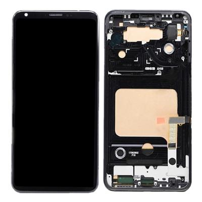 LCD-scherm en Digitizer met Frame voor LG V30 (zwart)