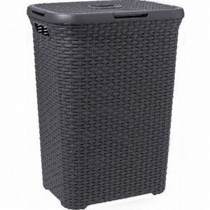 Curver Style 3253920707031 wasmand 60 l Vierkant Rotan Antraciet