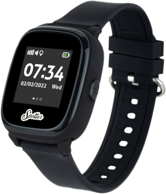 Spotter 8719326736723 smartwatch Zwart GPS Spotter 8719326736723 smartwatch Zwart GPS