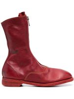 Guidi bottines 310 à zips - Rouge