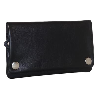 Leather Design Shag Etui Nappa Zwart