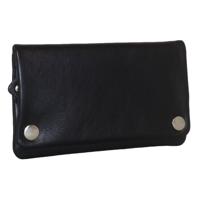 Leather Design Shag Etui Nappa Zwart