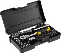 Stanley dopsleutelset 1/4 inch 37-delig compact