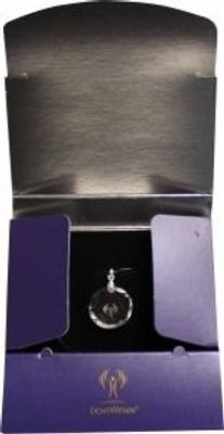 Lichtwesen Sterntaler rond zilver clip (1 st)