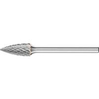 PFERD TOOLS 21222743 Freesstift Spitsboog Lengte 43 mm Afmeting, Ø 6 mm Werklengte 13 mm Schachtdiameter 3 mm