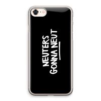 Neuters (zwart): iPhone 8 Transparant Hoesje Neuters (zwart): iPhone 8 Transparant Hoesje