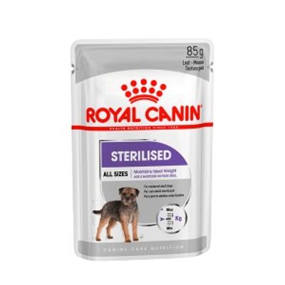 Royal Canin Sterilised natvoer hond (paté) 1 doos (12 x 85 g)