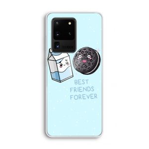 Best Friend Forever: Samsung Galaxy S20 Ultra Transparant Hoesje