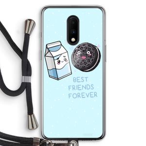 Best Friend Forever: OnePlus 7 Transparant Hoesje met koord
