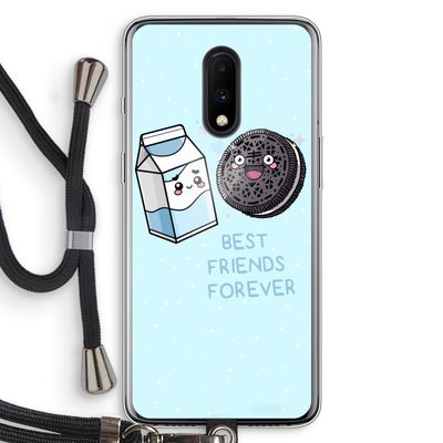 Best Friend Forever: OnePlus 7 Transparant Hoesje met koord