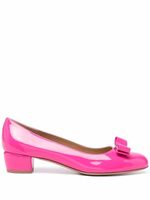 Ferragamo escarpins Vara à détail de nœud - Rose