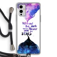 Stars quote: OnePlus 9 Transparant Hoesje met koord