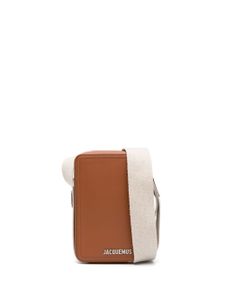 Jacquemus sacoche Le Cuerda Vertical en cuir - Marron