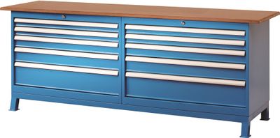Huvema BL 10D 2200x600x850 WB Werktafel - K3640
