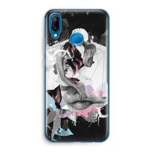 Camouflage de sommeil: Huawei P20 Lite Transparant Hoesje