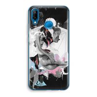 Camouflage de sommeil: Huawei P20 Lite Transparant Hoesje