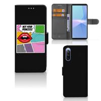 Sony Xperia 10 III | Wallet Case | met Pasjes | Popart Princess