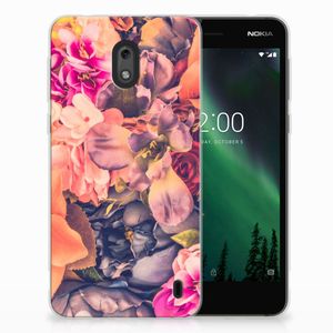 Nokia 2 TPU Case Bosje Bloemen