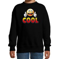 Cool emoticon fun trui kids zwart 14-15 jaar (170/176)  -