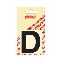 Deco letter d helvetica zwart 60 mm Pickup - Pickup