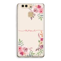 Rozen: Huawei P9 Transparant Hoesje