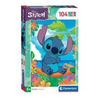 Clementoni Legpuzzel Super Color Stitch, 104st. - thumbnail