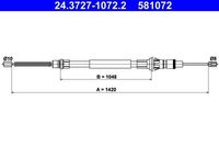 Handremkabel 24372710722