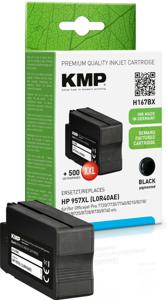 KMP Inktcartridge vervangt HP 957XL, L0R40AE Compatibel Zwart H167BX 1749,4001