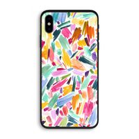 Watercolor Brushstrokes: iPhone X Biologisch afbreekbaar hoesje