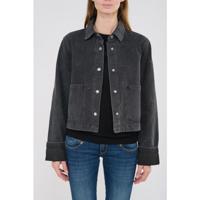 Le temps des cerises - Grijs | Dames | Spijkerjas | Grijs | XL | regular | Kamst mode