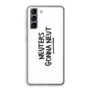 Neuters: Samsung Galaxy S21 Transparant Hoesje