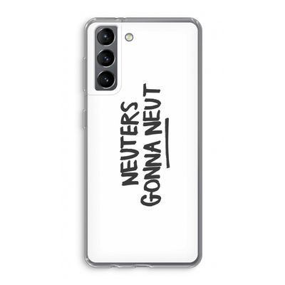 Neuters: Samsung Galaxy S21 Transparant Hoesje