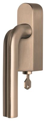 Formani David Rockwell ECLIPSE DR100-DKLOCK-O draaikiepgarnituur afsluitbaar linksdraaiend - PVD licht brons