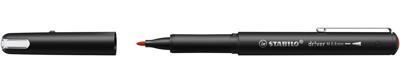 STABILO dr!ver fineliner, medium punt, rood