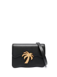 Palm Angels sac porté épaule Palm Beach en cuir - Noir