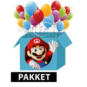 Super Mario thema kinderfeest pakket