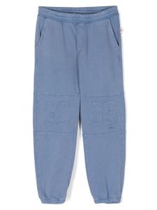 Gcds Kids pantalon de jogging à taille élastiquée - Bleu