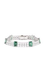 Swarovski bracelet Matrix Tennis - Argent - thumbnail