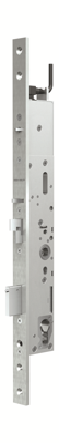 ASSA ABLOY 809NE Veiligheidspaniekdeurslot | enkelzijdig krukgestuurd | zelfvergrendelend | SKG** | DM40mm | PC92mm | voorplaat staal verchoomd